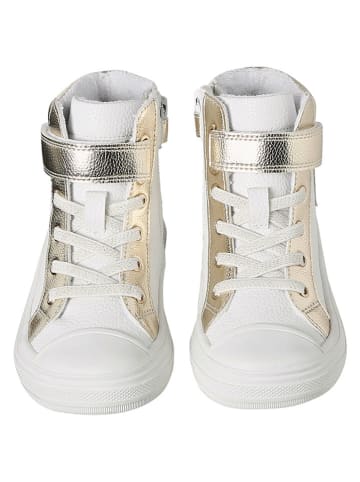 vertbaudet Sneakers ''Neptune'' in Gold/ Weiß