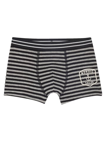 vertbaudet 5er-Set: Boxershorts in Schwarz/ Grau/ Dunkelblau
