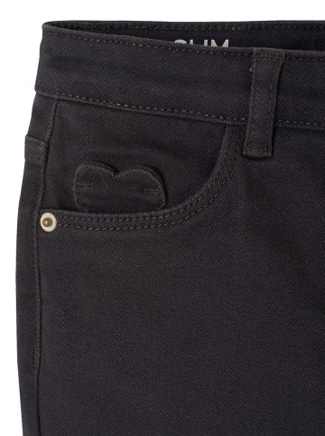 vertbaudet Broek - slim fit - zwart