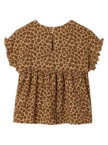 vertbaudet Bluzka w kolorze brązowym
