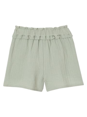 vertbaudet Szorty w kolorze zielonym
