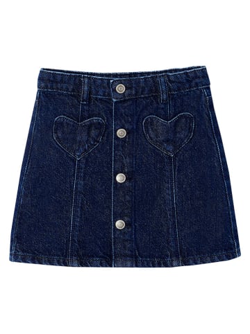 vertbaudet Spódnica dżinsowa w kolorze granatowym