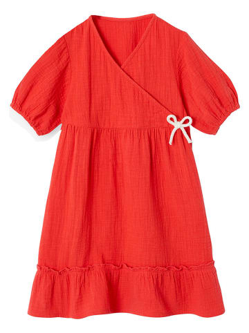 vertbaudet Kleid in Rot