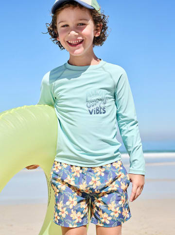 vertbaudet Zwemshorts blauw/geel