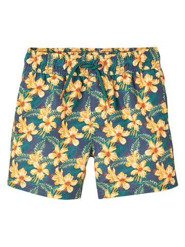 vertbaudet Zwemshorts blauw/geel