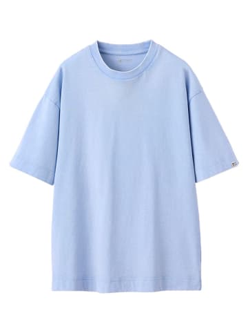 vertbaudet 2-delige set: shirts blauw/antraciet
