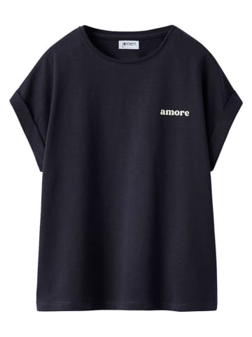 vertbaudet 2er-Set: Shirt in Blau/ Grau