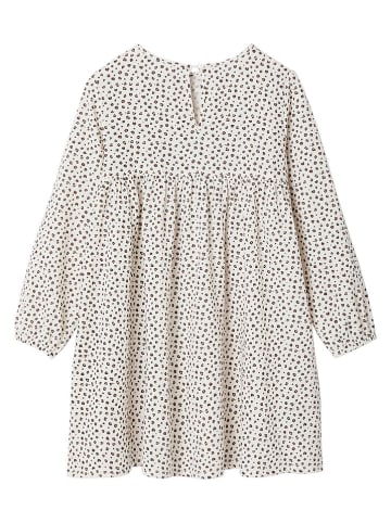 vertbaudet Jurk crème/bruin