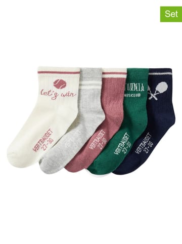 vertbaudet 5er-Set: Socken in Bunt