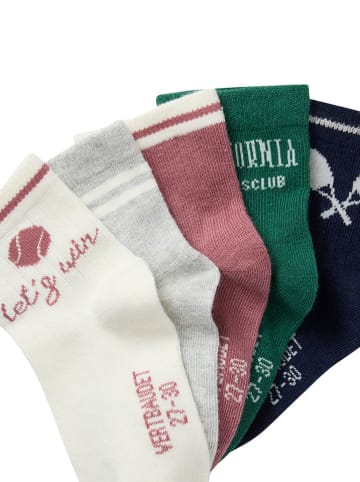 vertbaudet 5er-Set: Socken in Bunt