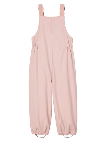 vertbaudet Spodnie przeciwdeszczowe w kolorze jasnoróżowym