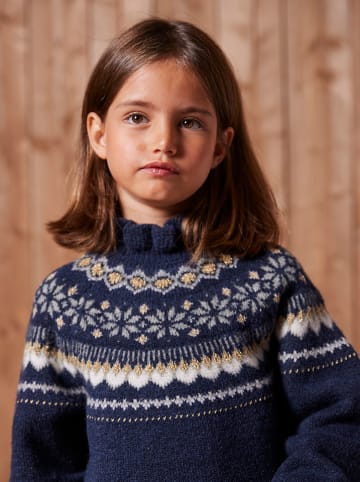 vertbaudet Jurk donkerblauw