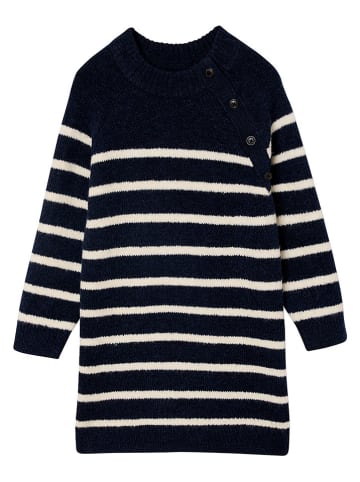 vertbaudet Kleid in Dunkelblau