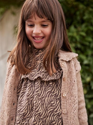 vertbaudet Bluzka w kolorze brązowym