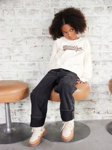 vertbaudet Dżinsy w kolorze czarnym