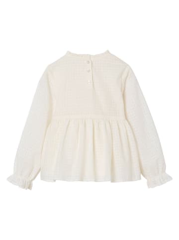 vertbaudet Bluzka w kolorze kremowym