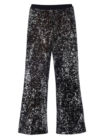 vertbaudet Paillettenhose in Schwarz