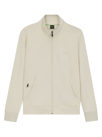 Hugo Boss Sweatjacke in Creme