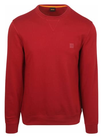 Hugo Boss Sweatshirt in Rot