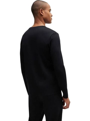Hugo Boss Longsleeve "Unique" in Schwarz