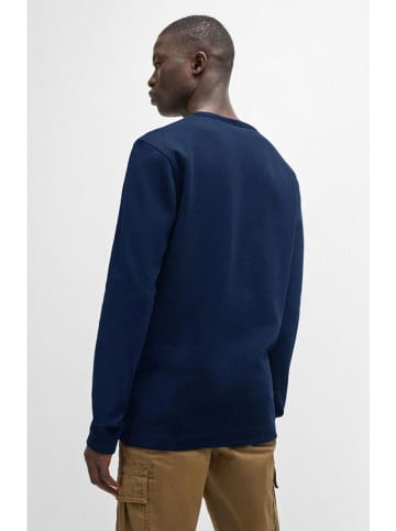 Hugo Boss Longsleeve "Tempesto" donkerblauw