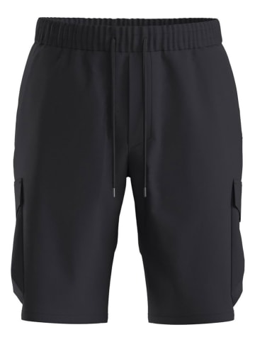 Hugo Boss Cargoshorts in Schwarz