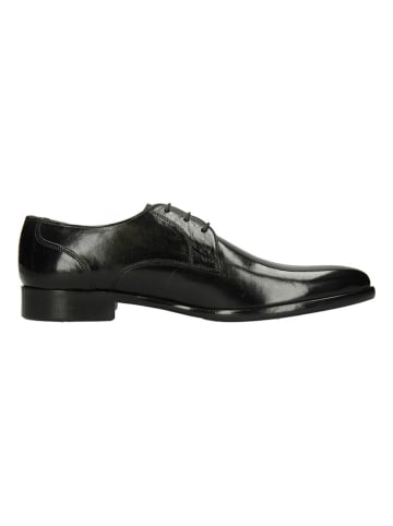 MELVIN & HAMILTON Leder-Schnürschuhe "Toni 1" in Schwarz