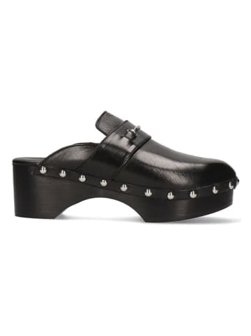 MELVIN & HAMILTON Leder-Clogs "Flora" in Schwarz