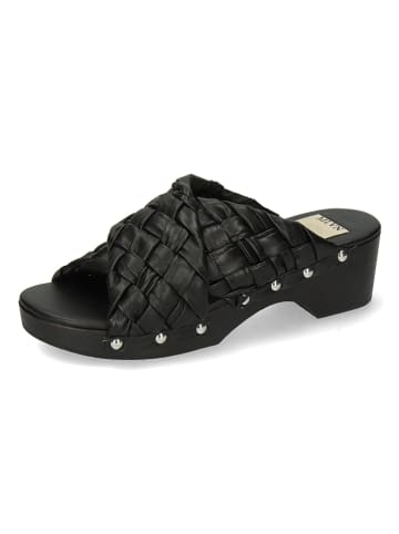 MELVIN & HAMILTON Leder-Clogs "Sina 2" in Schwarz