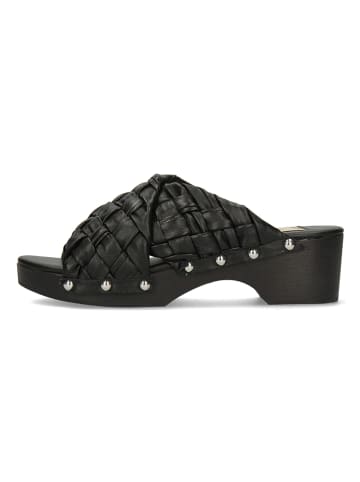 MELVIN & HAMILTON Leder-Clogs "Sina 2" in Schwarz