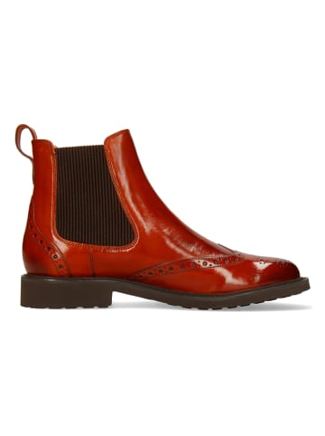 MELVIN & HAMILTON Leren chelseaboots "Selina 29" lichtbruin