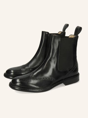 MELVIN & HAMILTON Leren chelseaboots "Sally 112" zwart