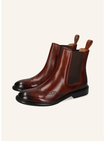 MELVIN & HAMILTON Leren chelseaboots "Sally 112" bruin