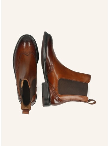 MELVIN & HAMILTON Leder-Chelsea-Boots "Sally 112" in Braun
