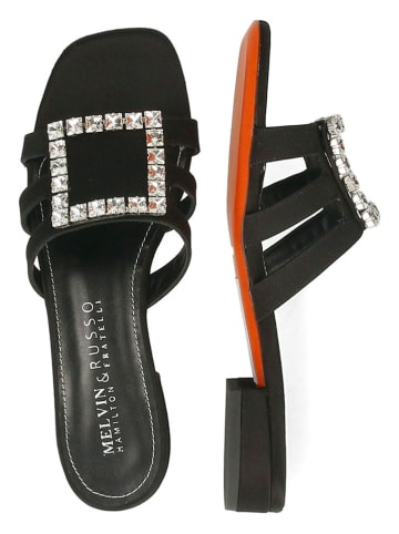MELVIN & HAMILTON Slippers "Eugenie" zwart