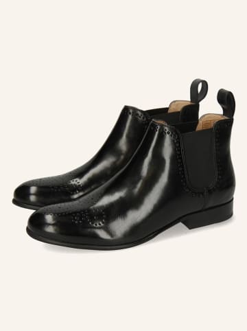 MELVIN & HAMILTON Leren chelseaboots "Sally 16" zwart