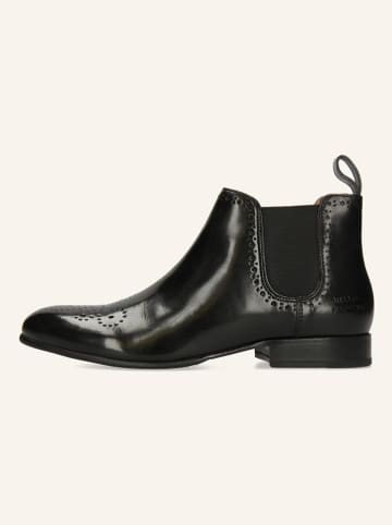 MELVIN & HAMILTON Leren chelseaboots "Sally 16" zwart