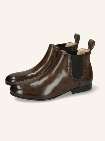 MELVIN & HAMILTON Leren chelseaboots "Sally 16" bruin