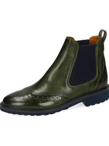MELVIN & HAMILTON Leren chelseaboots "Selina 29" donkergroen