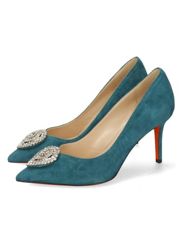 MELVIN & HAMILTON Leren pumps "Lisa 7" petrol