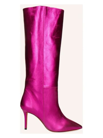 MELVIN & HAMILTON Leder-Stiefeletten "Lisa" in Pink