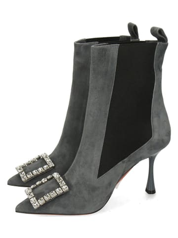 MELVIN & HAMILTON Leder-Stiefeletten "Alena" in Grau