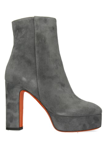 MELVIN & HAMILTON Skórzane botki "Belinda 2" w kolorze szarym