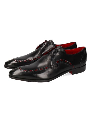 MELVIN & HAMILTON Leder-Schnürschuhe "Elvis 85" in Schwarz