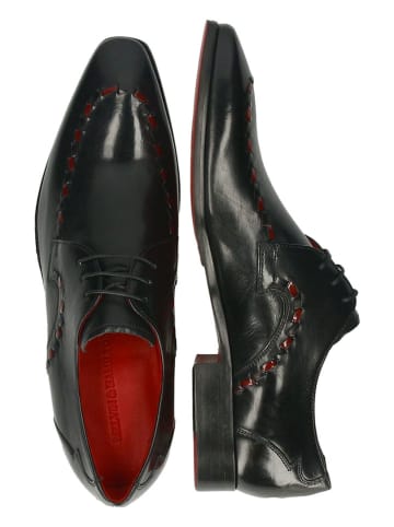MELVIN & HAMILTON Leren veterschoenen "Elvis 85" zwart