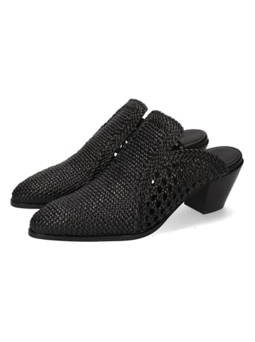 MELVIN & HAMILTON Leren clogs "Finja 2" zwart