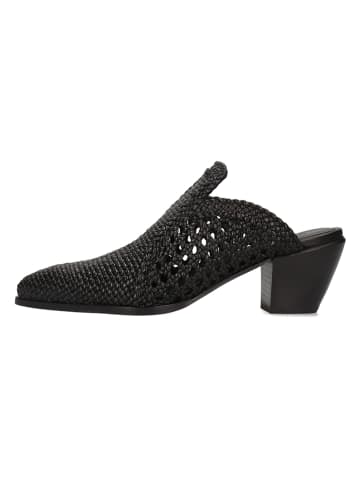 MELVIN & HAMILTON Leren clogs "Finja 2" zwart