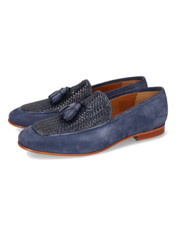 MELVIN & HAMILTON Leder-Mokassins "Clive 21" in Dunkelblau