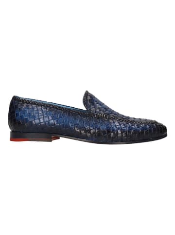 MELVIN & HAMILTON Leren mocassins "Clive 22" donkerblauw