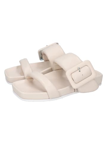 MELVIN & HAMILTON Leder-Pantoletten "Amara 7" in Beige